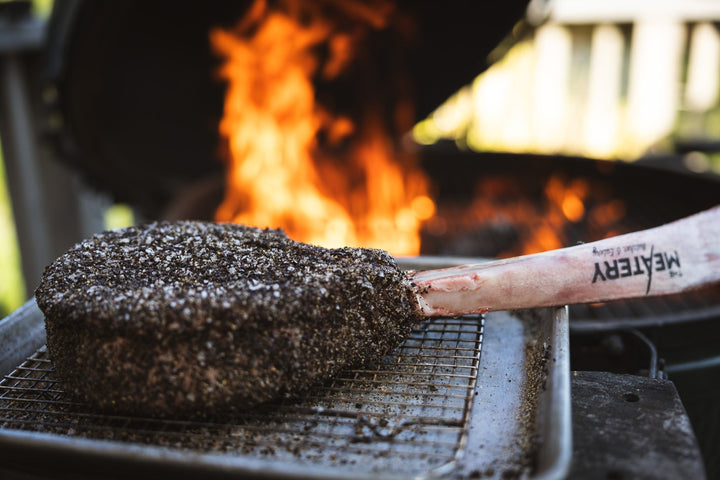 Game Day Gourmet: Foglifter Coffee Dusted Tomahawk Steaks for Superbowl Sunday