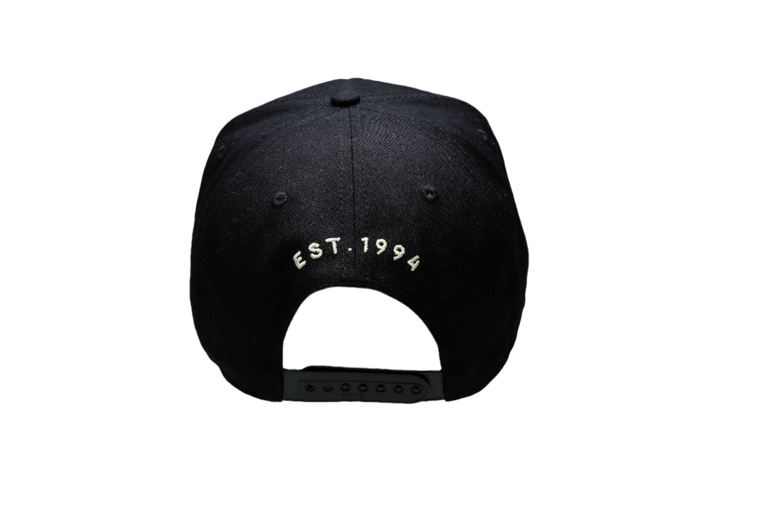 Black Snapback Baseball Hat