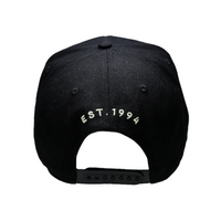 Black Snapback Baseball Hat