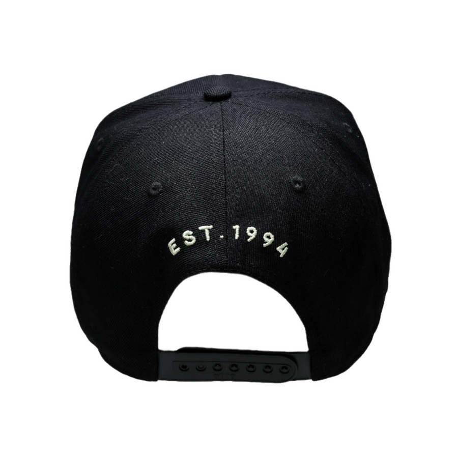 Black Snapback Baseball Hat